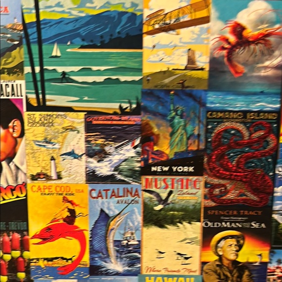 White Mountain 1000 piece Puzzle Vibrant colors Jigsaw complete I love islands - Picture 7 of 11